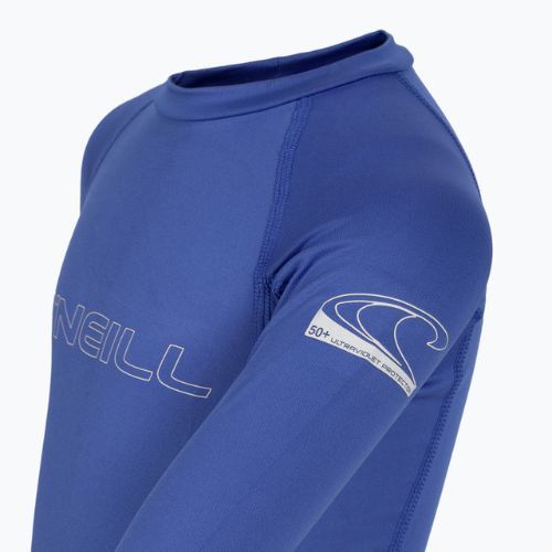 O'Neill Basic Skins Rash Guard Kinder Schwimmen Shirt blau 3346