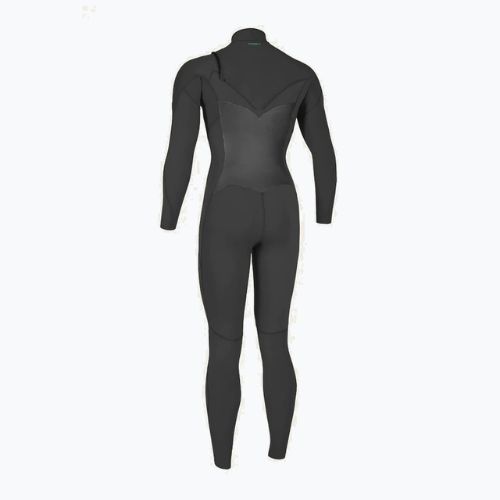 Women's O'Neill Ninja 3/2 Brust Zip Voll Schwimmen Schaum schwarz 5472