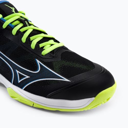 Herren Tennisschuhe Mizuno Wave Exceed Light AC schwarz 61GA2218