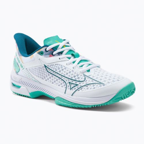 Damen Tennisschuhe Mizuno Wave Exceed Tour 5CC weiß 61GC2275