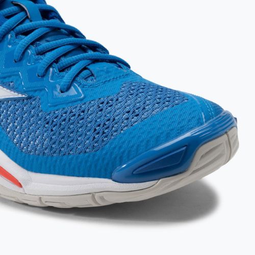 Mizuno Wave Stealth V Handballschuh blau X1GA180024
