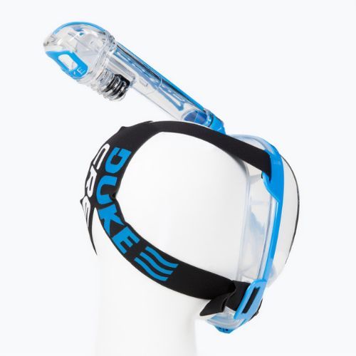 Cressi Duke Dry Vollgesichtsmaske zum Schnorcheln blau XDT000020