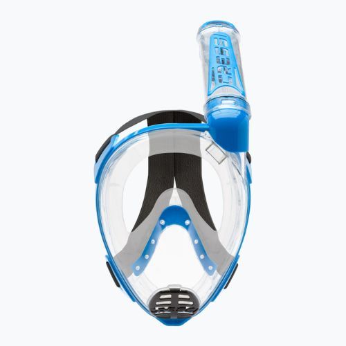 Cressi Duke Dry Vollgesichtsmaske zum Schnorcheln blau XDT000020