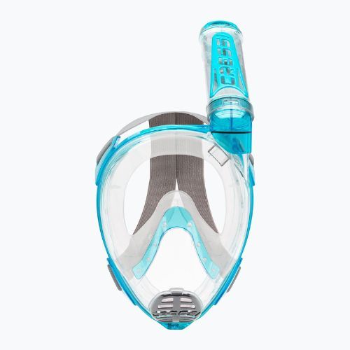 Cressi Duke Dry Vollgesichtsmaske zum Schnorcheln türkis XDT000025