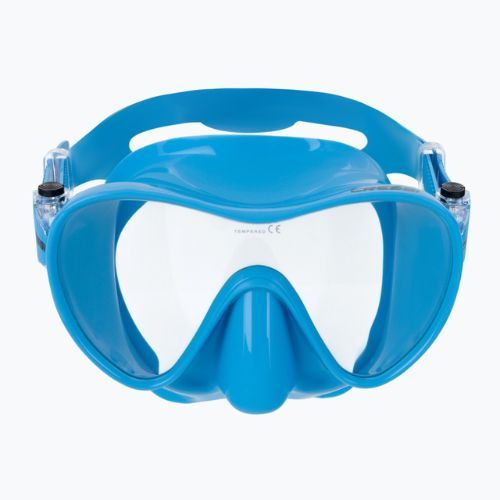 Cressi F1 Small Tauchmaske blau ZDN311020