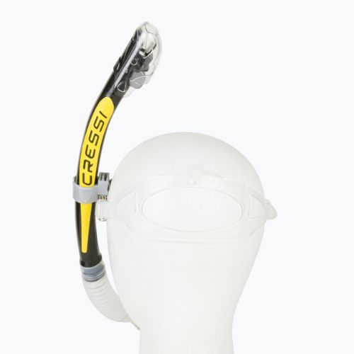 Cressi Big Eyes Evolution Tauchset + Alpha Ultra Dry Maske + Schnorchel gelb DS337010