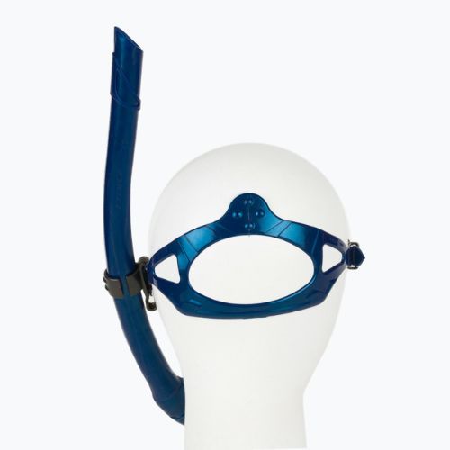 Cressi Calibro + Korsika Tauchset Maske + Schnorchel blau DS434550