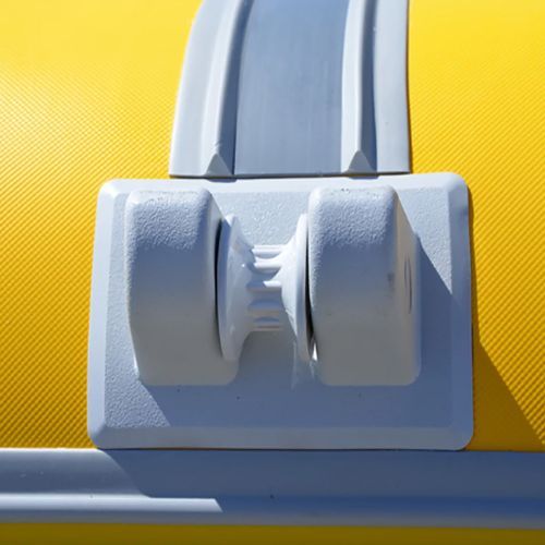 Viamare 230 S Slat 2-Personen-Ponton grau-gelb 1126148