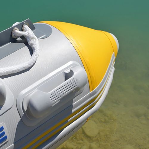 Viamare 270 S Slat 4-Personen-Ponton grau-gelb 1126158