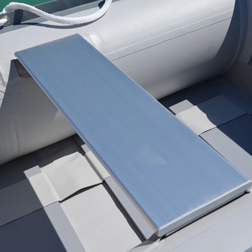 Viamare 270 S Slat 4-Personen-Ponton grau-gelb 1126158