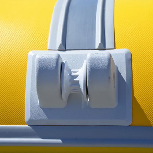 Viamare 270 S Slat 4-Personen-Ponton grau-gelb 1126158