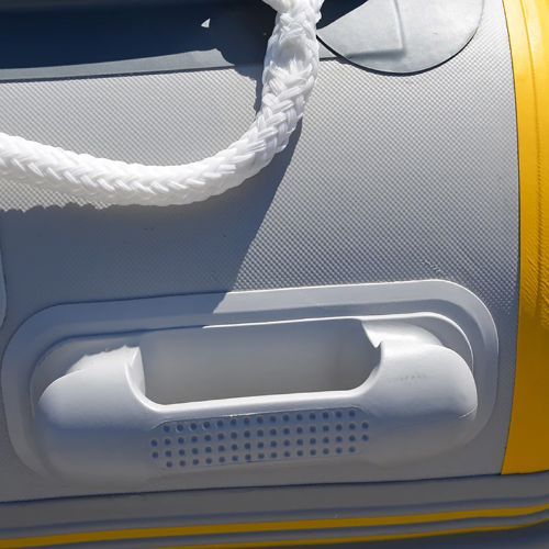 Viamare 330 S Airdeck 5-Personen-Ponton grau-gelb 1126154