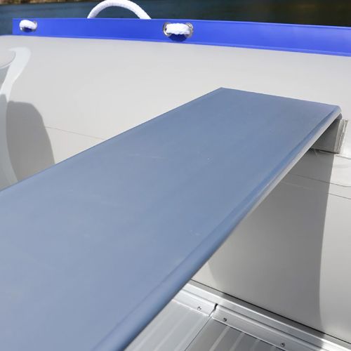 6-Sitzer Ponton Viamare 38 S Alu grau-dunkelblau 112615