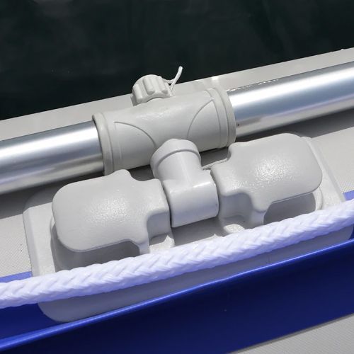 6-Sitzer Ponton Viamare 38 S Alu grau-dunkelblau 112615