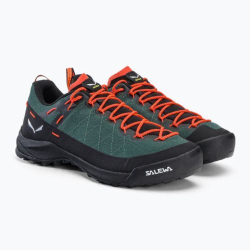 Salewa Wildfire Canvas Herren Wanderschuhe grün 00-0000061406