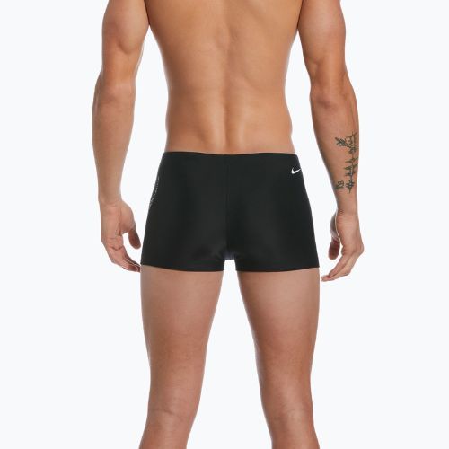 Herren Nike Jdi Swoosh Square Leg Badeboxer schwarz NESSC581