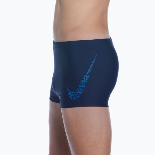 Herren Nike Jdi Swoosh Square Leg Badeboxer navy blau NESSC581