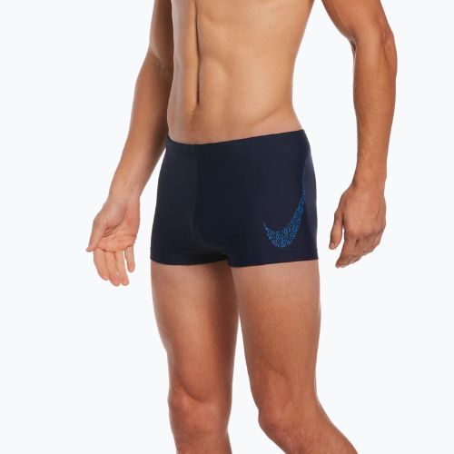 Herren Nike Jdi Swoosh Square Leg Badeboxer navy blau NESSC581