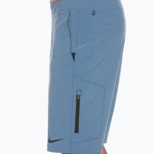 Herren Nike Flow 9 Hybrid Badeshorts blau NESSC515