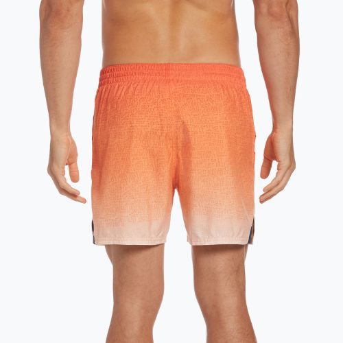 Herren Nike Jdi Fade 5" Volley Badeshorts orange NESSC479-817