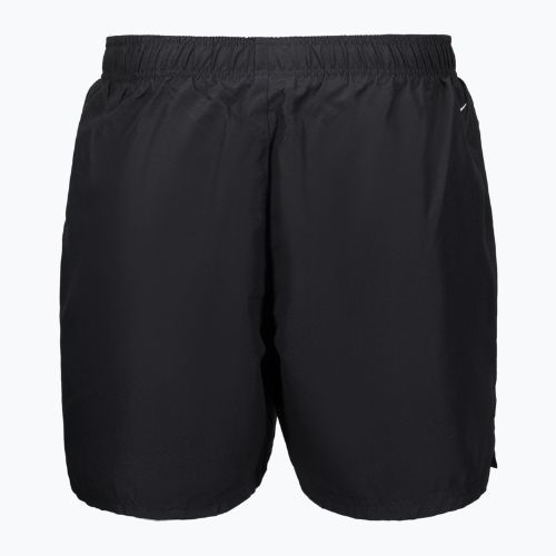 Herren Nike Logo Solid 5" Volley Badeshorts schwarz NESSA566-001