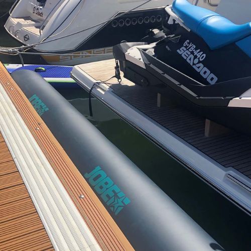 JOBE Infinity 4m aufblasbare Bootshüpfburg schwarz 281020006