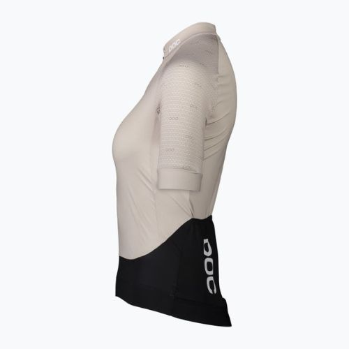 Fahrradtrikot für Frauen POC Essential Road light sandstone beige