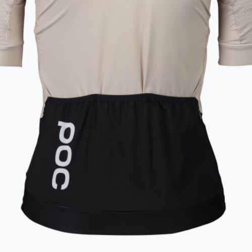 Fahrradtrikot für Frauen POC Essential Road light sandstone beige