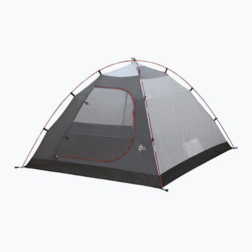 High Peak 4-Personen-Campingzelt Kira grau 10217