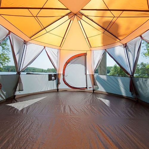 Coleman Cortes Octagon 8 Camping Zelt grau 2000019550