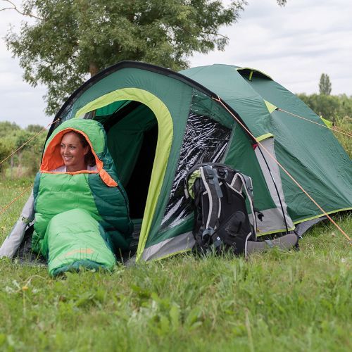 Coleman Kobuk Valley 4 Plus grün 4-Personen-Campingzelt 2000030281