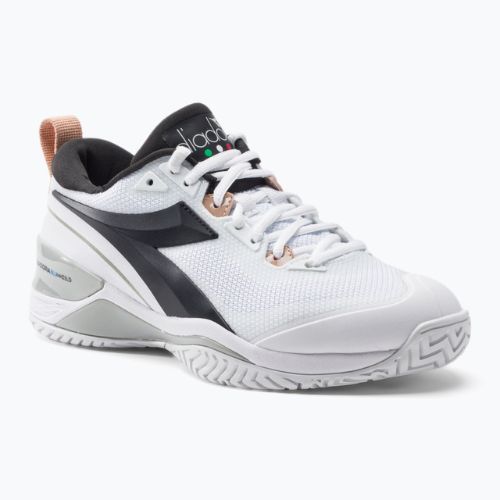 Damen Tennisschuhe Diadora Speed Blushield 5 AG weiß und schwarz DD-101.176941