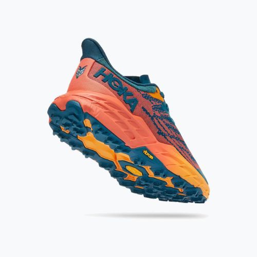 Damen Laufschuhe HOKA Speedgoat 5 blau-orange 1123158-BCCML