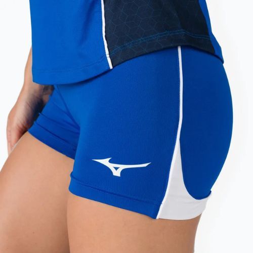 Damen Trainingsshorts Mizuno High-Kyu blau V2EB720122