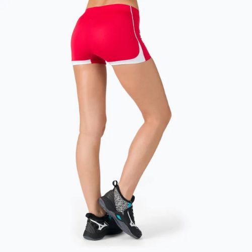 Damen Trainingsshorts Mizuno High-Kyu rot V2EB720162
