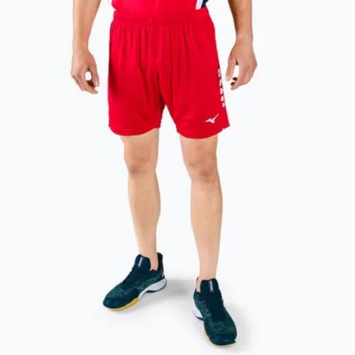 Herren Trainingsshorts Mizuno Soukyu rot X2EB750062