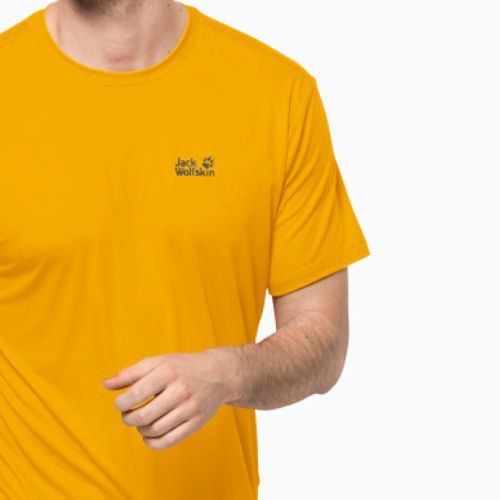 Jack Wolfskin Herren-Trekking-T-Shirt Tech gelb 1807071_3802