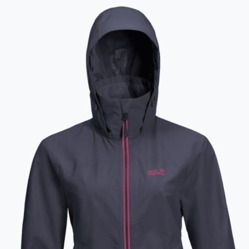 Jack Wolfskin Damen Hardshelljacke Evandale schwarz 1111191_1388