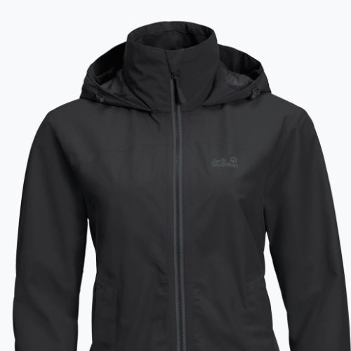 Jack Wolfskin Damen Hardshelljacke Evandale schwarz 1111191_6000