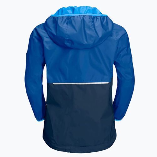 Jack Wolfskin Rainy Days Kinder Regenjacke blau 1604815_1201