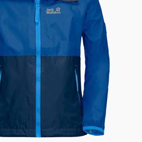 Jack Wolfskin Rainy Days Kinder Regenjacke blau 1604815_1201