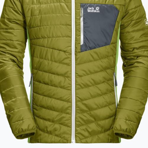 Jack Wolfskin Herren Routeburn Windjacke grün 1205415_4131