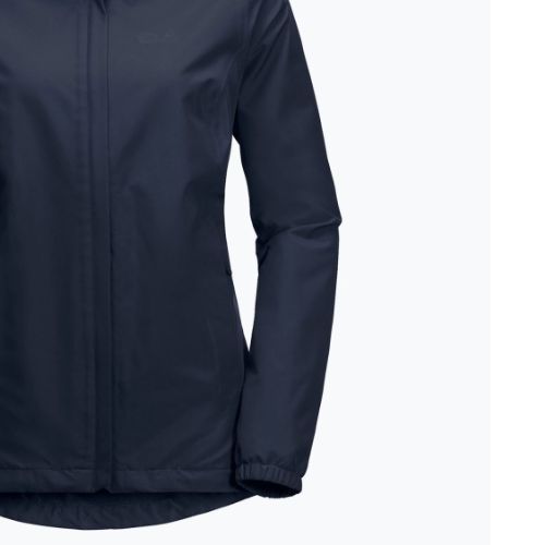 Jack Wolfskin Stormy Point Damen Regenjacke navy blau 1111201_1910