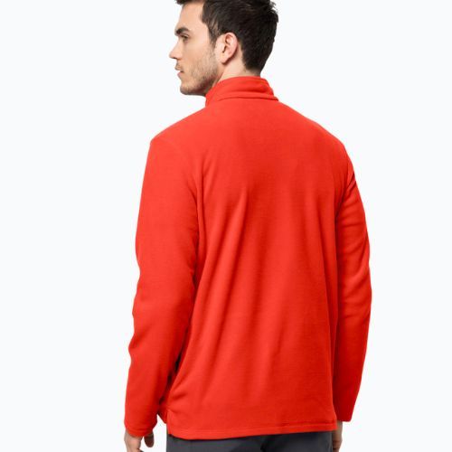 Jack Wolfskin Herren Fleece-Sweatshirt Gecko orange 1709521_3017