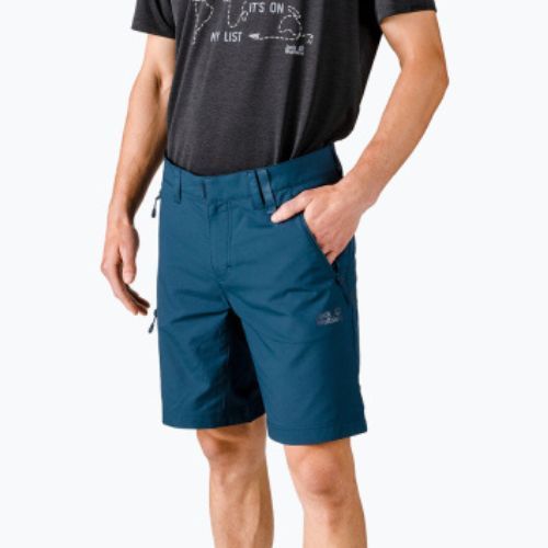 Jack Wolfskin Herren Active Track Trekkingshorts navy blau 1503791_1383