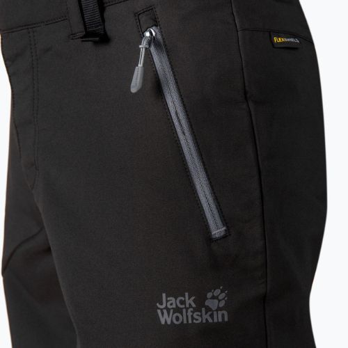 Jack Wolfskin Herren Active Track Trekkingshorts schwarz 1503791_6000