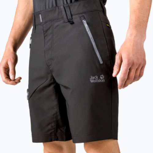 Jack Wolfskin Herren Active Track Trekkingshorts schwarz 1503791_6000