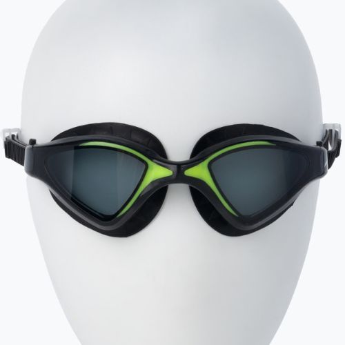 AQUA-SPEED Schwimmbrille Raptor schwarz 49