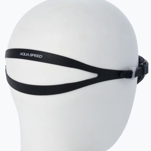 AQUA-SPEED Schwimmbrille Raptor schwarz 49