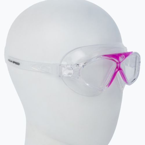 Kinderschwimmmaske AQUA-SPEED Zephyr rosa 79